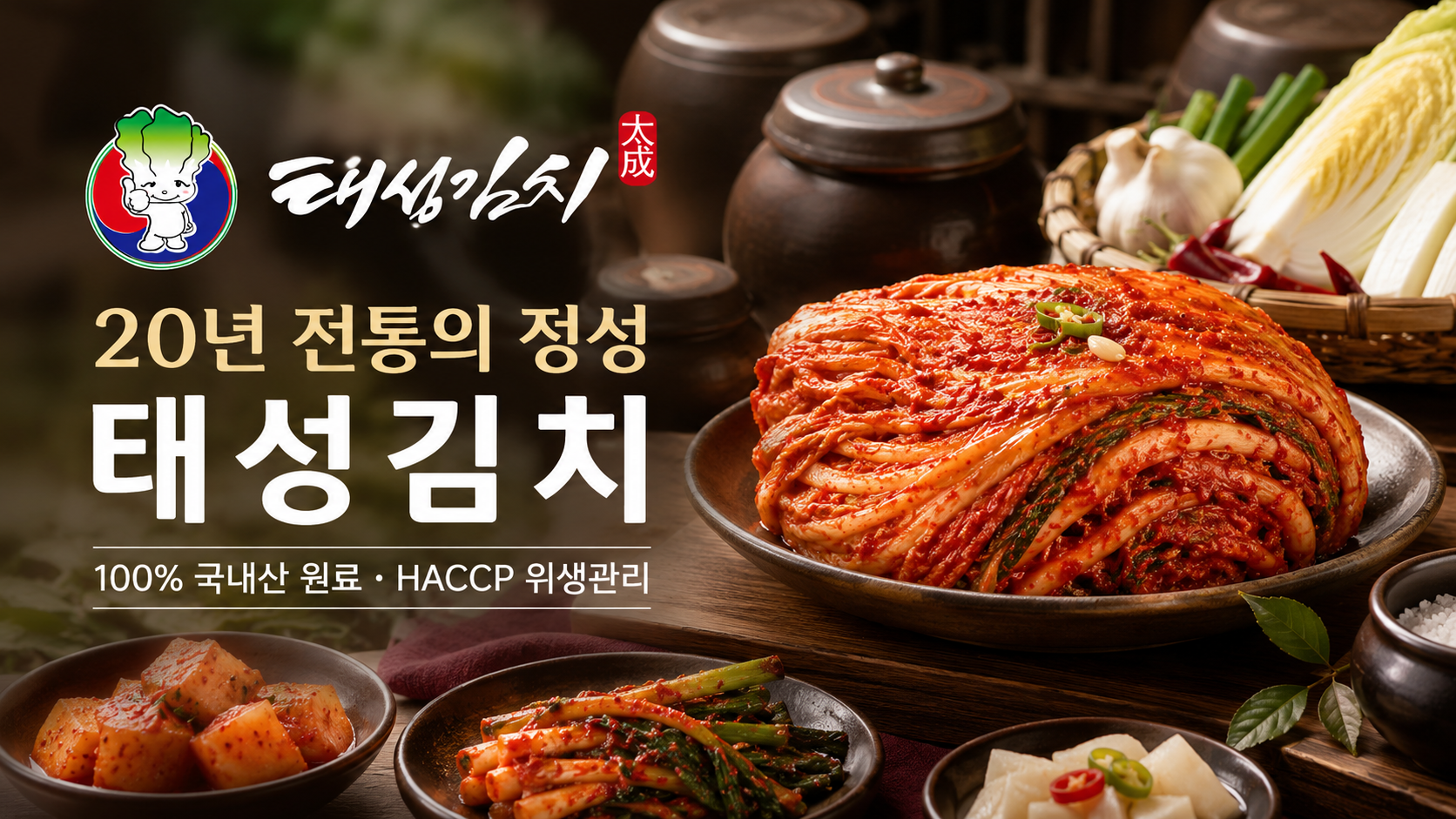 Tôi đã tìm hiểu về Taesung Kimchi, một thương hiệu kim chi nội địa mà tôi có thể tin tưởng và ăn với truyền thống 20 năm.