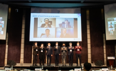 ▲ 웹지원센터가 참여한 국제 컨퍼런스 현장